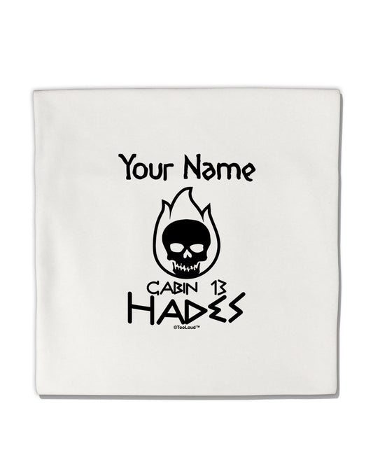Personalized Cabin 13 Hades Micro Fleece 14&#x22;x14&#x22; Pillow Sham-Pillow Sham-TooLoud-White-Davson Sales