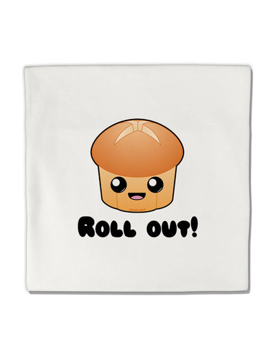 Roll Out Cute Roll Micro Fleece 14&#x22;x14&#x22; Pillow Sham-Pillow Sham-TooLoud-White-Davson Sales