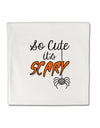 So Cute It's Scary Micro Fleece 14&#x22;x14&#x22; Pillow Sham by TooLoud-Pillow Sham-TooLoud-White-Davson Sales