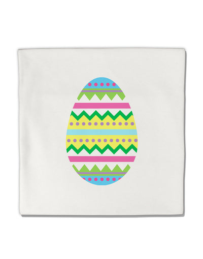 Colorful Easter Egg Micro Fleece 14&#x22;x14&#x22; Pillow Sham-Pillow Sham-TooLoud-White-Davson Sales