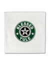 Blessed Yule Emblem Micro Fleece 14&#x22;x14&#x22; Pillow Sham by TooLoud-TooLoud-White-Davson Sales