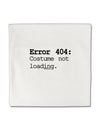 Error 404 Costume Micro Fleece 14&#x22;x14&#x22; Pillow Sham-Pillow Sham-TooLoud-White-Davson Sales