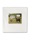 Angry Standing Llamas Micro Fleece 14&#x22;x14&#x22; Pillow Sham by TooLoud-Pillow Sham-TooLoud-White-Davson Sales