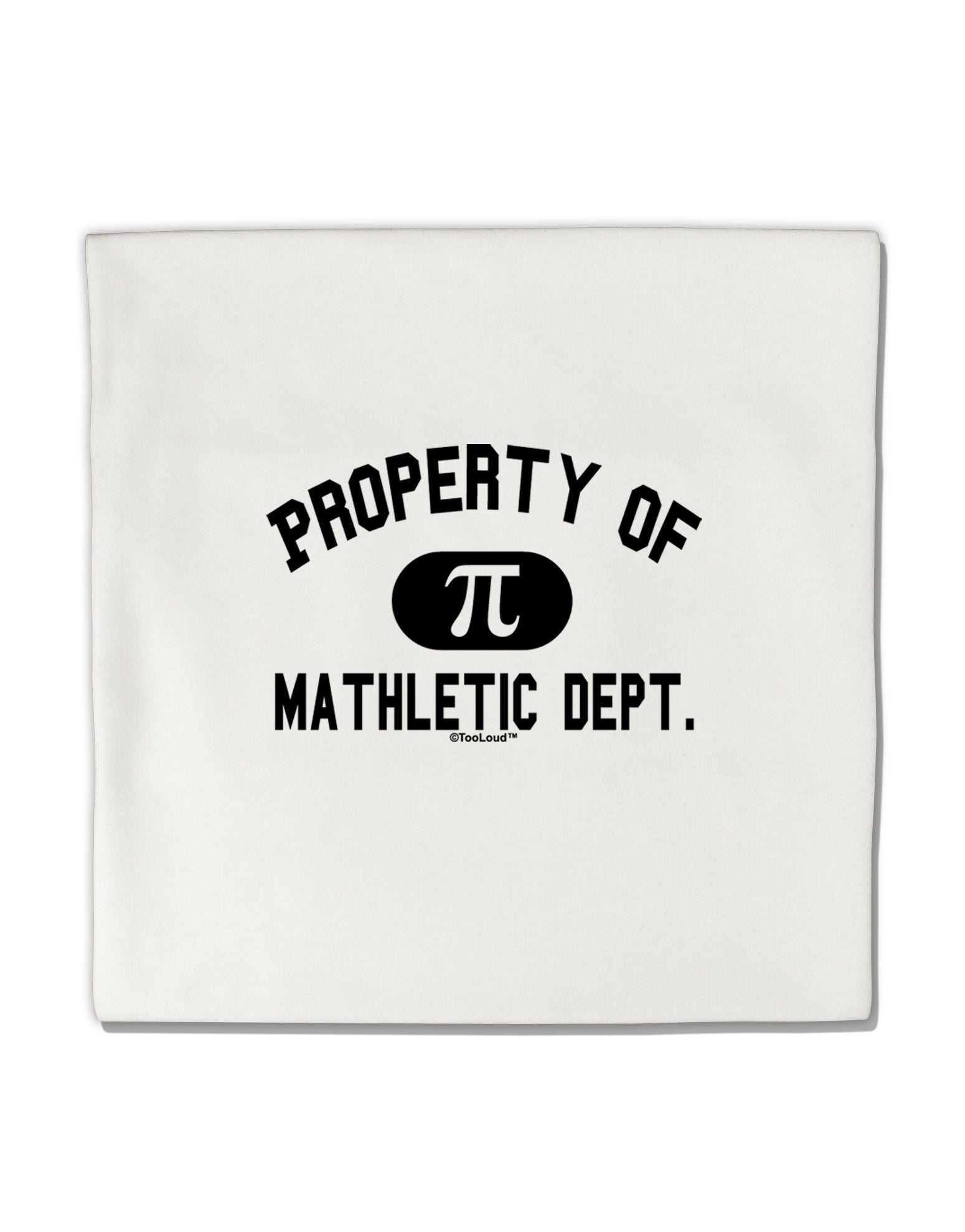 Mathletic Department Micro Fleece 14&#x22;x14&#x22; Pillow Sham by TooLoud-Pillow Sham-TooLoud-White-Davson Sales