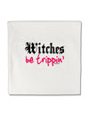 Witches Be Trippin Micro Fleece 14&#x22;x14&#x22; Pillow Sham-Pillow Sham-TooLoud-White-Davson Sales