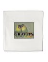 Can't Blame Gravity Micro Fleece 14&#x22;x14&#x22; Pillow Sham-Pillow Sham-TooLoud-White-Davson Sales