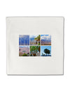 Palm Springs Square Collage Micro Fleece 14&#x22;x14&#x22; Pillow Sham-Pillow Sham-TooLoud-White-Davson Sales