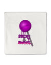 Sticky & Sweet Lollipop Micro Fleece 14&#x22;x14&#x22; Pillow Sham-Pillow Sham-TooLoud-White-Davson Sales