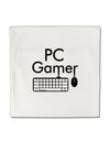 PC Gamer BnW Micro Fleece 14&#x22;x14&#x22; Pillow Sham by TooLoud-Pillow Sham-TooLoud-White-Davson Sales