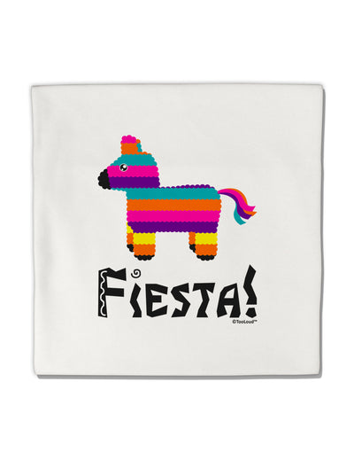 Colorful Pinata Design - Fiesta Micro Fleece 14&#x22;x14&#x22; Pillow Sham by TooLoud-Pillow Sham-TooLoud-White-Davson Sales