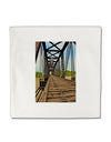 Colorado Landscape Bridge Micro Fleece 14&#x22;x14&#x22; Pillow Sham-Pillow Sham-TooLoud-White-Davson Sales