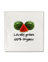 Locally Grown Organic Melons Micro Fleece 14&#x22;x14&#x22; Pillow Sham-Pillow Sham-TooLoud-White-Davson Sales