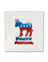 Democrat Party Animal Micro Fleece 14&#x22;x14&#x22; Pillow Sham-Pillow Sham-TooLoud-White-Davson Sales