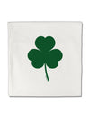 Traditional Irish Shamrock Micro Fleece 14&#x22;x14&#x22; Pillow Sham-Pillow Sham-TooLoud-White-Davson Sales