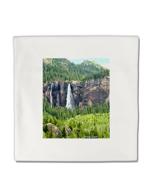 Beautiful Cliffs Nature Micro Fleece 14&#x22;x14&#x22; Pillow Sham by TooLoud-Pillow Sham-TooLoud-White-Davson Sales
