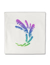 Tropical Feathers Micro Fleece 14&#x22;x14&#x22; Pillow Sham-Pillow Sham-TooLoud-White-Davson Sales