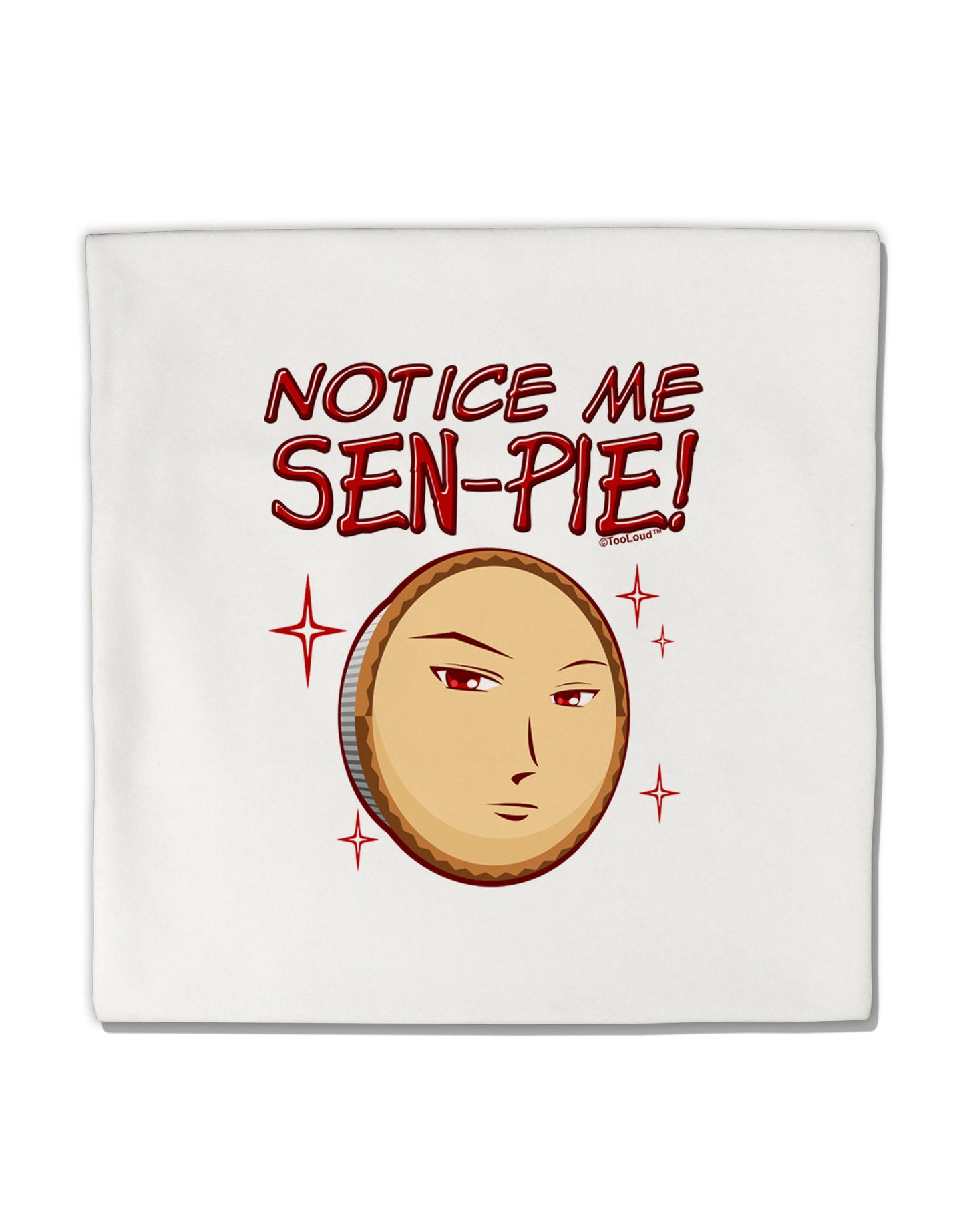 Notice Me Sen-pie Micro Fleece 14"x14" Pillow Sham-Pillow Sham-TooLoud-White-Davson Sales