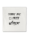 Choose One - Treat Micro Fleece 14&#x22;x14&#x22; Pillow Sham-Pillow Sham-TooLoud-White-Davson Sales