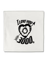TooLoud I Love You 3000 Micro Fleece 14"x14" Pillow Sham-ThrowPillowCovers-TooLoud-Davson Sales