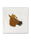 Silly Cartoon Horse Head Micro Fleece 14&#x22;x14&#x22; Pillow Sham-Pillow Sham-TooLoud-White-Davson Sales