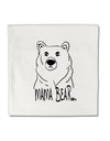 TooLoud Mama Bear Micro Fleece 14 Inch x 14 Inch Pillow Sham-ThrowPillowCovers-TooLoud-Davson Sales