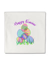 Happy Easter Gel Look Print Micro Fleece 14&#x22;x14&#x22; Pillow Sham-Pillow Sham-TooLoud-White-Davson Sales