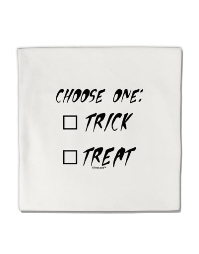 Choose One Unchecked Micro Fleece 14&#x22;x14&#x22; Pillow Sham-Pillow Sham-TooLoud-White-Davson Sales