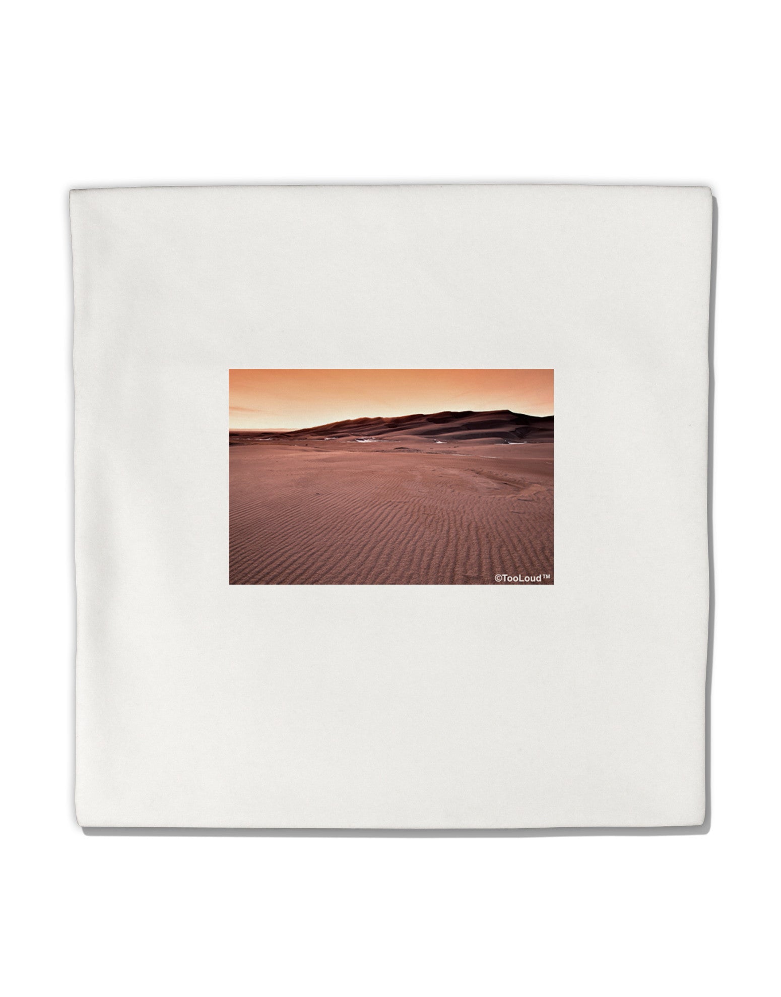 Victor Mines Micro Fleece 14"x14" Pillow Sham-Pillow Sham-TooLoud-White-Davson Sales