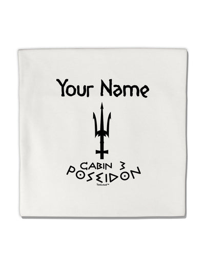 Personalized Cabin 3 Poseidon Micro Fleece 14&#x22;x14&#x22; Pillow Sham-Pillow Sham-TooLoud-White-Davson Sales
