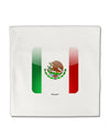 Mexican Flag App Icon Micro Fleece 14&#x22;x14&#x22; Pillow Sham by TooLoud-Pillow Sham-TooLoud-White-Davson Sales