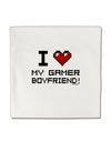 I Heart My Gamer Boyfriend Micro Fleece 14&#x22;x14&#x22; Pillow Sham-Pillow Sham-TooLoud-White-Davson Sales