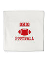 Ohio Football Micro Fleece 14&#x22;x14&#x22; Pillow Sham by TooLoud-TooLoud-White-Davson Sales