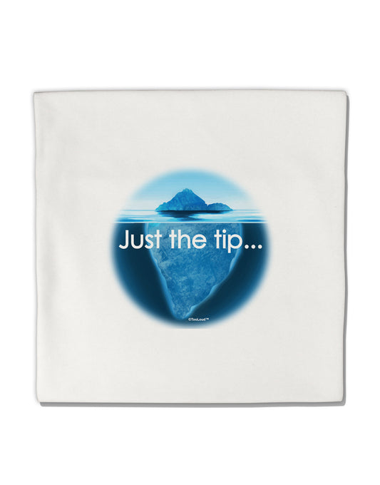Iceberg Just the Tip Micro Fleece 14&#x22;x14&#x22; Pillow Sham-Pillow Sham-TooLoud-White-Davson Sales