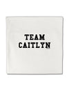 Team Caitlyn Micro Fleece 14&#x22;x14&#x22; Pillow Sham-Pillow Sham-TooLoud-White-Davson Sales