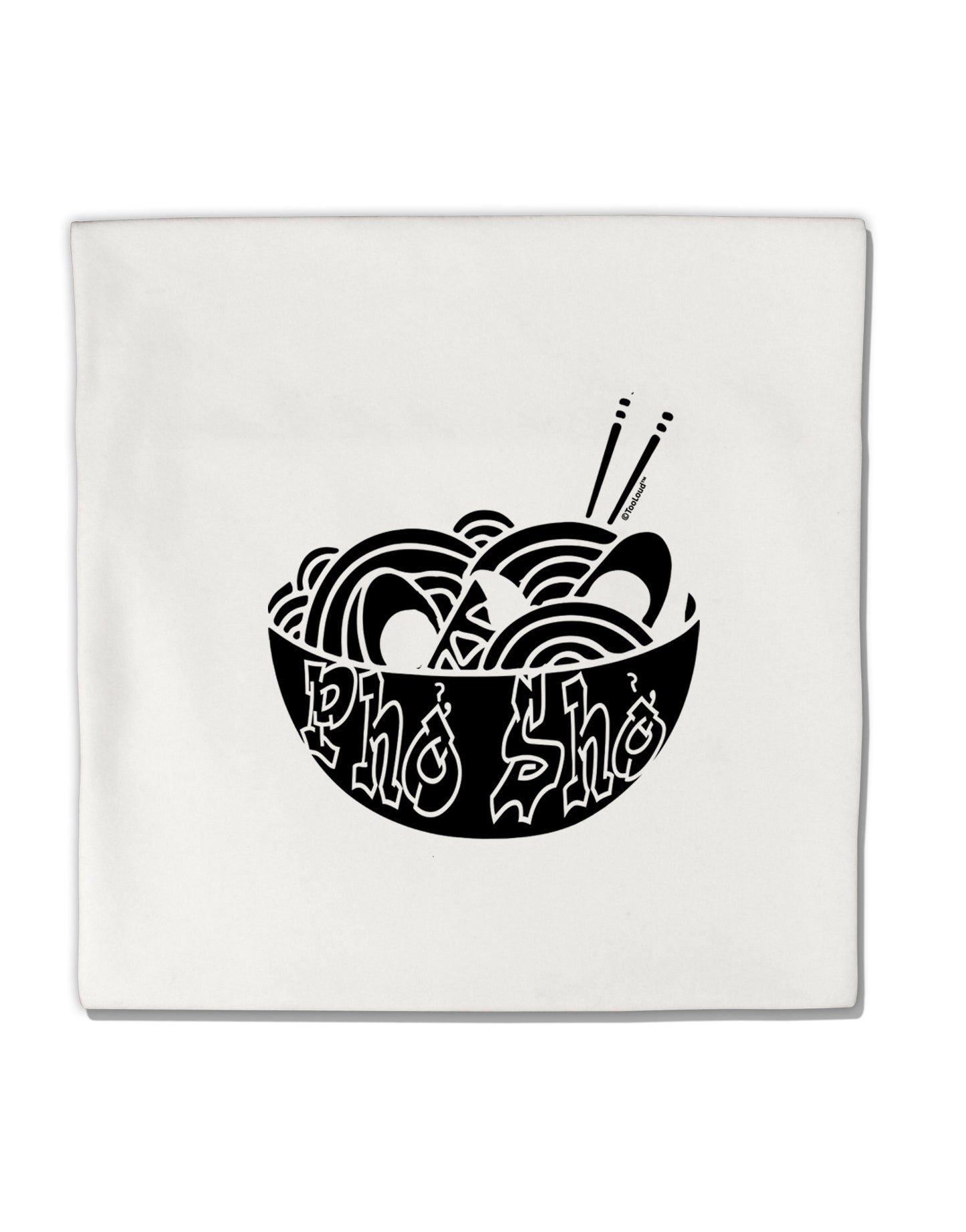 TooLoud Pho Sho Micro Fleece 14 Inch x 14 Inch Pillow Sham-ThrowPillowCovers-TooLoud-Davson Sales