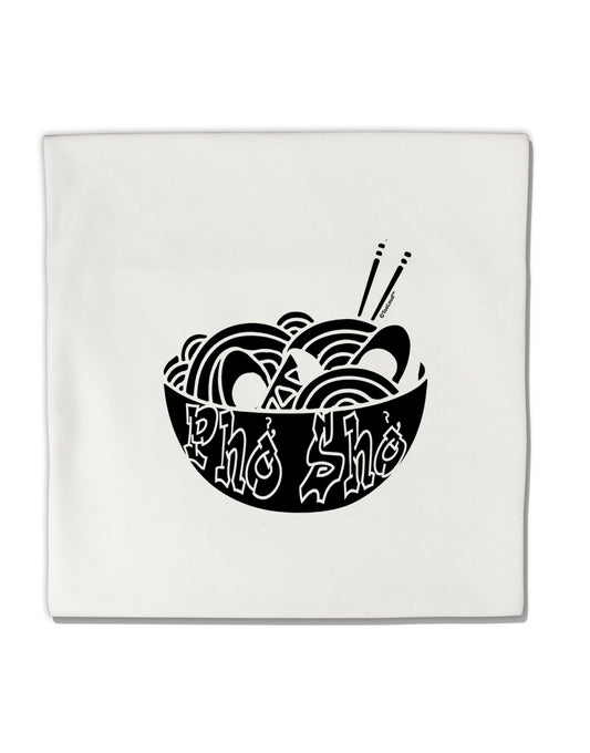 TooLoud Pho Sho Micro Fleece 14 Inch x 14 Inch Pillow Sham-ThrowPillowCovers-TooLoud-Davson Sales