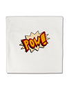 Onomatopoeia POW Micro Fleece 14&#x22;x14&#x22; Pillow Sham-Pillow Sham-TooLoud-White-Davson Sales