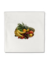 Fruit Basket Still Life Micro Fleece 14&#x22;x14&#x22; Pillow Sham-Pillow Sham-TooLoud-White-Davson Sales