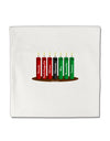 Kwanzaa Candles 7 Principles Micro Fleece 14&#x22;x14&#x22; Pillow Sham-Pillow Sham-TooLoud-White-Davson Sales