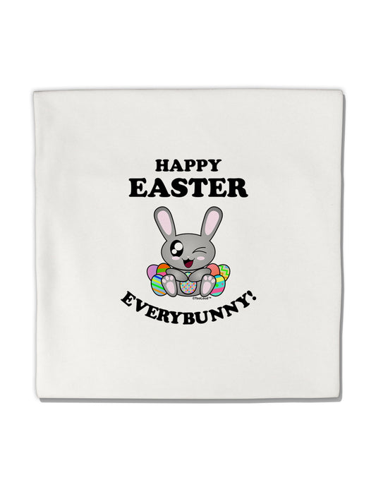 Happy Easter Everybunny Micro Fleece 14&#x22;x14&#x22; Pillow Sham-Pillow Sham-TooLoud-White-Davson Sales