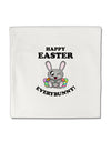 Happy Easter Everybunny Micro Fleece 14&#x22;x14&#x22; Pillow Sham-Pillow Sham-TooLoud-White-Davson Sales