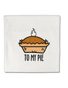 TooLoud To My Pie Micro Fleece 14 Inch x 14 Inch Pillow Sham-ThrowPillowCovers-TooLoud-Davson Sales