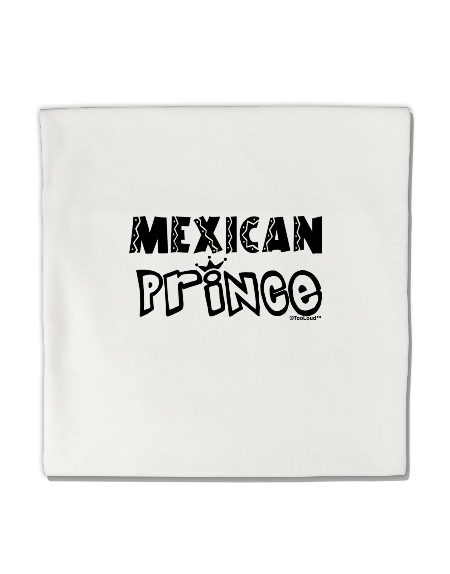 Mexican Prince - Cinco de Mayo Micro Fleece 14&#x22;x14&#x22; Pillow Sham by TooLoud-Pillow Sham-TooLoud-White-Davson Sales