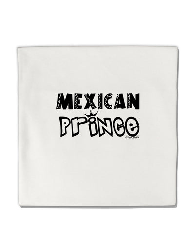 Mexican Prince - Cinco de Mayo Micro Fleece 14&#x22;x14&#x22; Pillow Sham by TooLoud-Pillow Sham-TooLoud-White-Davson Sales