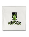 TooLoud Momster Frankenstein Micro Fleece 14 Inch x 14 Inch Pillow Sham-ThrowPillowCovers-TooLoud-Davson Sales