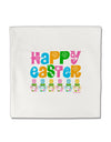 Happy Easter - Tulips Micro Fleece 14&#x22;x14&#x22; Pillow Sham by TooLoud-Pillow Sham-TooLoud-White-Davson Sales