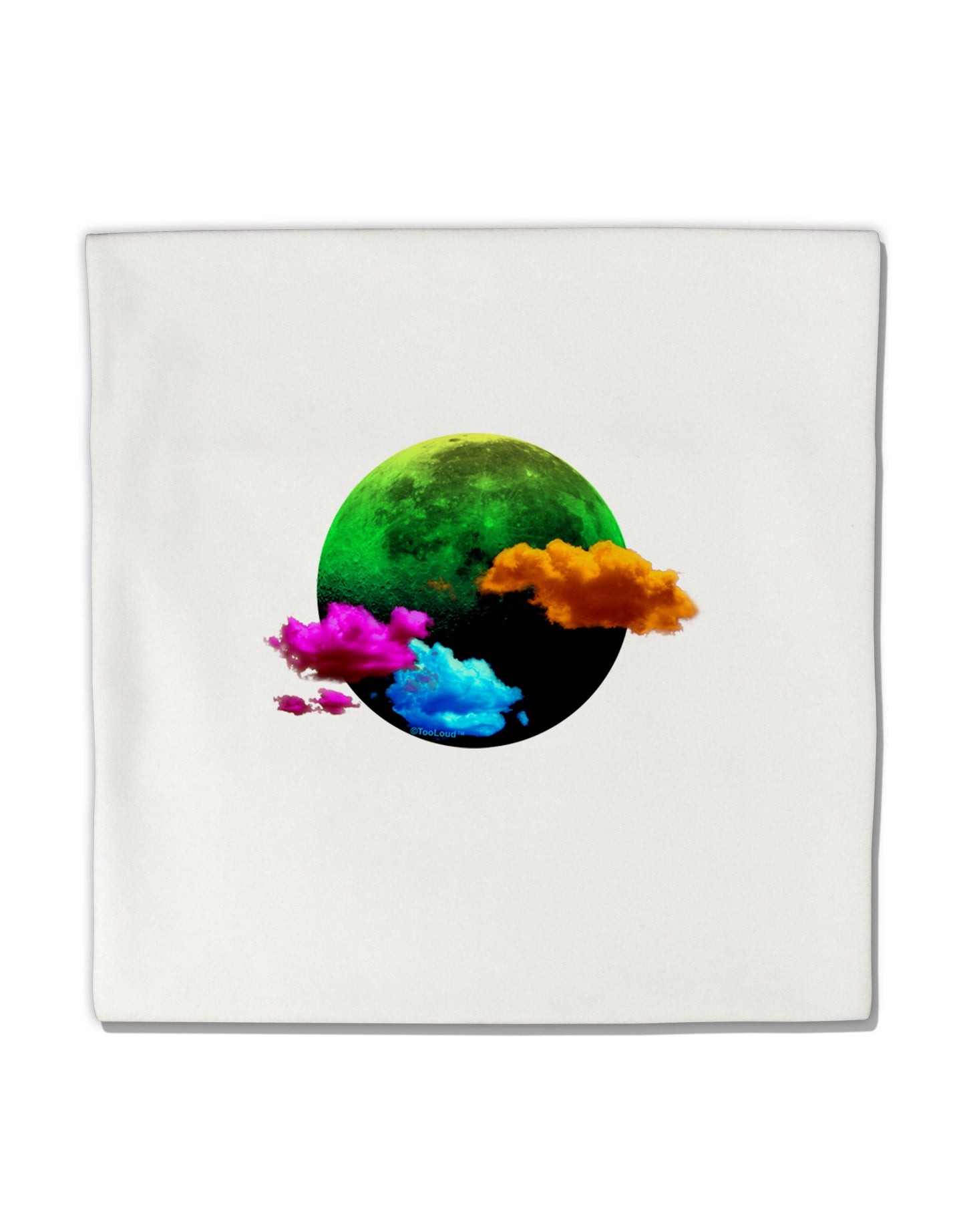 Moon Dream Hallucination Micro Fleece 14"x14" Pillow Sham-Pillow Sham-TooLoud-White-Davson Sales