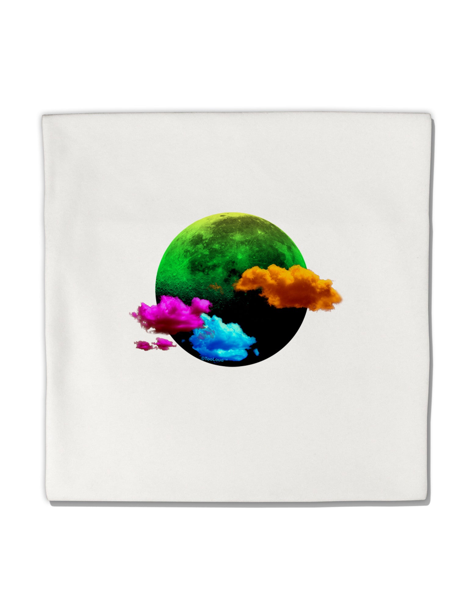 Moon Dream Hallucination Micro Fleece 14"x14" Pillow Sham-Pillow Sham-TooLoud-White-Davson Sales