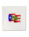 Puerto Rico Coqui Micro Fleece 14&#x22;x14&#x22; Pillow Sham-Pillow Sham-TooLoud-White-Davson Sales