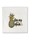 TooLoud Vacay Mode Pinapple Micro Fleece 14 Inch x 14 Inch Pillow Sham-ThrowPillowCovers-TooLoud-Davson Sales